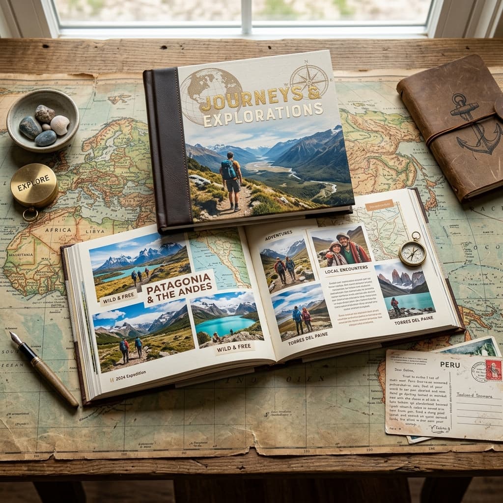 Travel & Adventure Themed Photobook